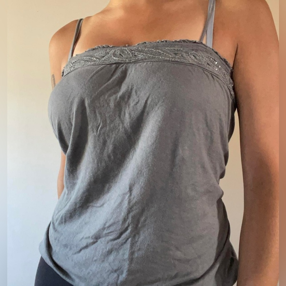 American Eagle - Grey Tube Vintage American Eagle Tank